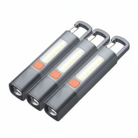 Zoomable Rechargeable LED Flashlight 3-Pack