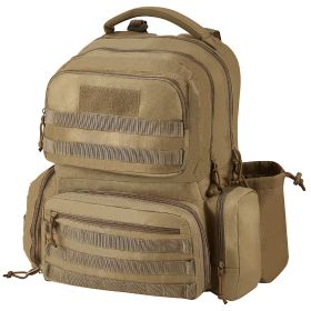 Tactical Range Backpack for 6 Pistols, Gun Backpack with 6 Independent Pistol Bags & 10 Magazines, Pistol Backpack for Outdoor Hunting Shooting