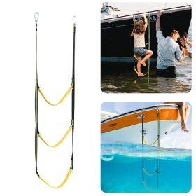 Emergency Tools Rubber Boat Special Boarding Ladder (Color: Green, Type: 3-Ladder)